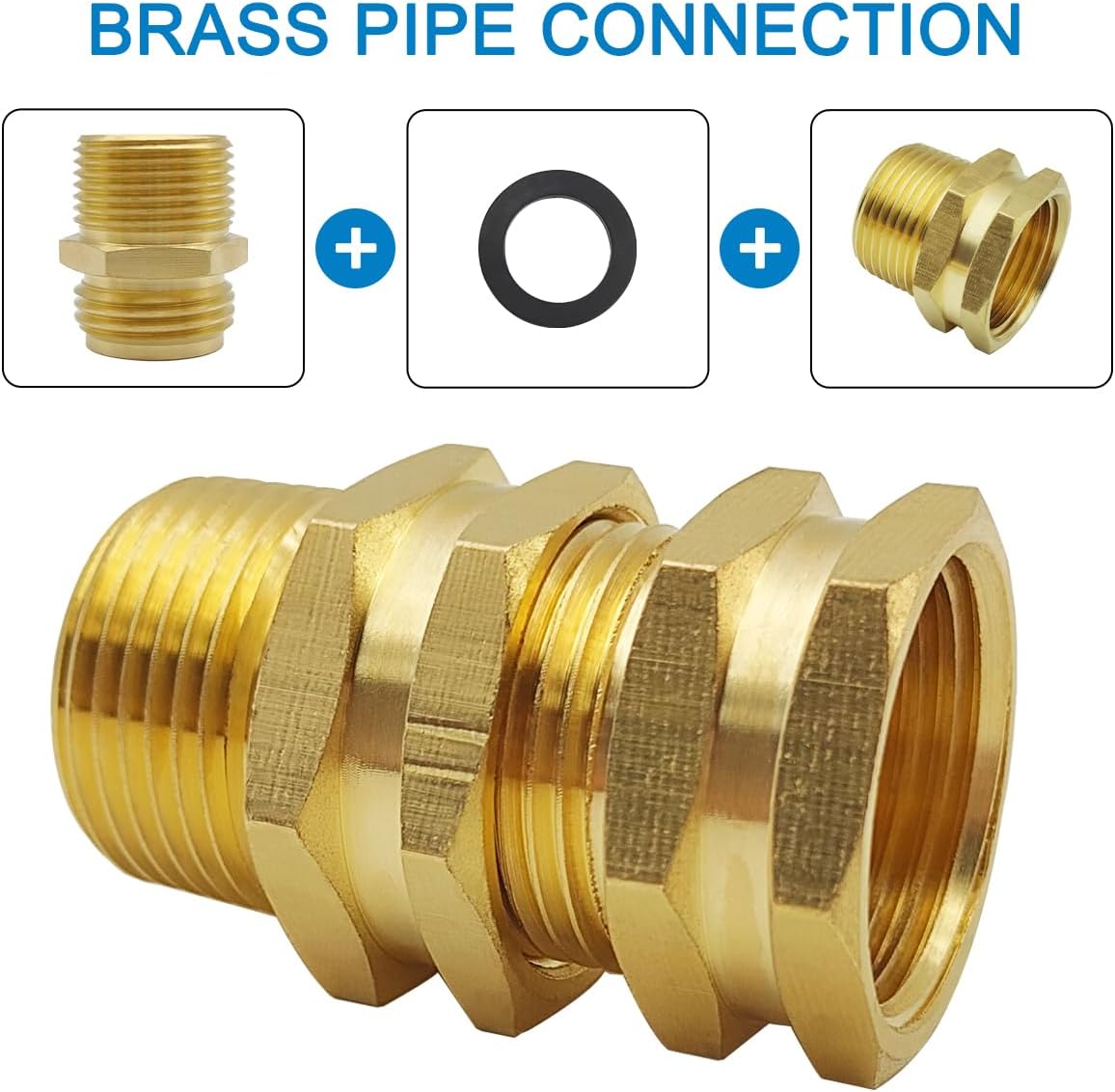 Thumbnail 3 de Garden Hose Adapters in Solid Brass