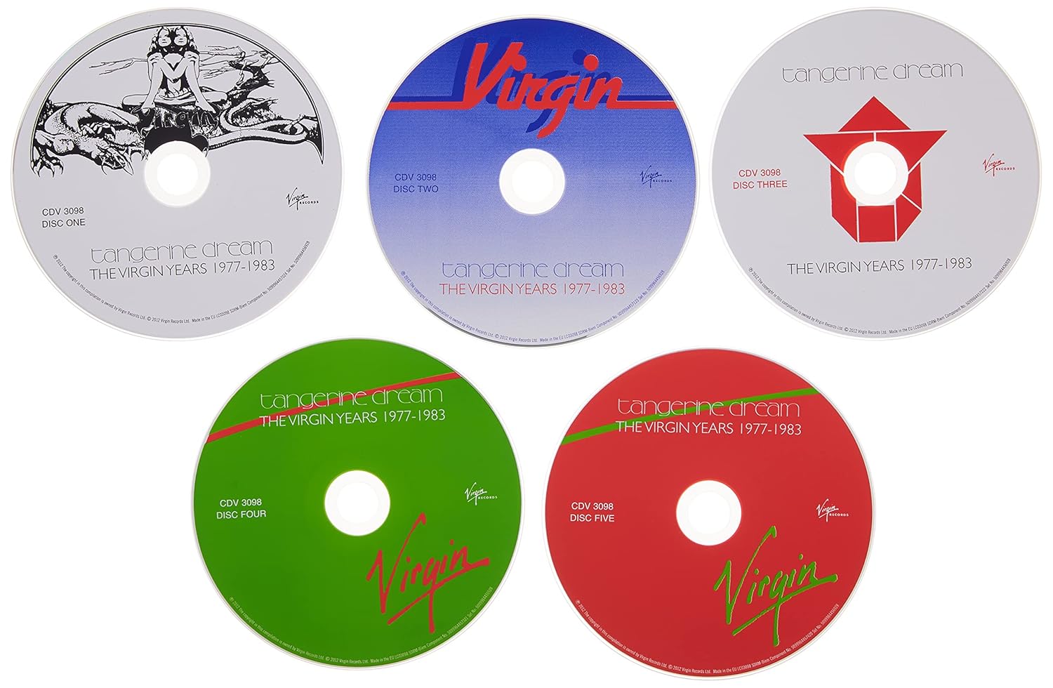 Thumbnail 4 de The Virgin Years: 1977-1983 — Virgin, édition 2012 (NL)
