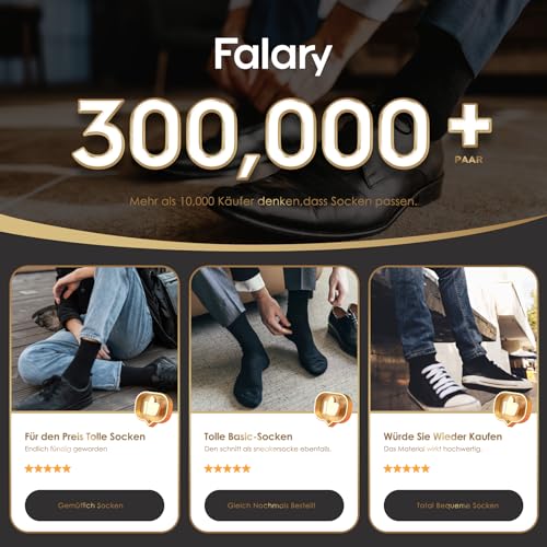 Detalle 2 de FALARY Herrensocken 47-50 – 12 Paar Schwarze Baumwoll-Sportsocken, atmungsaktiv und antibakteriell
