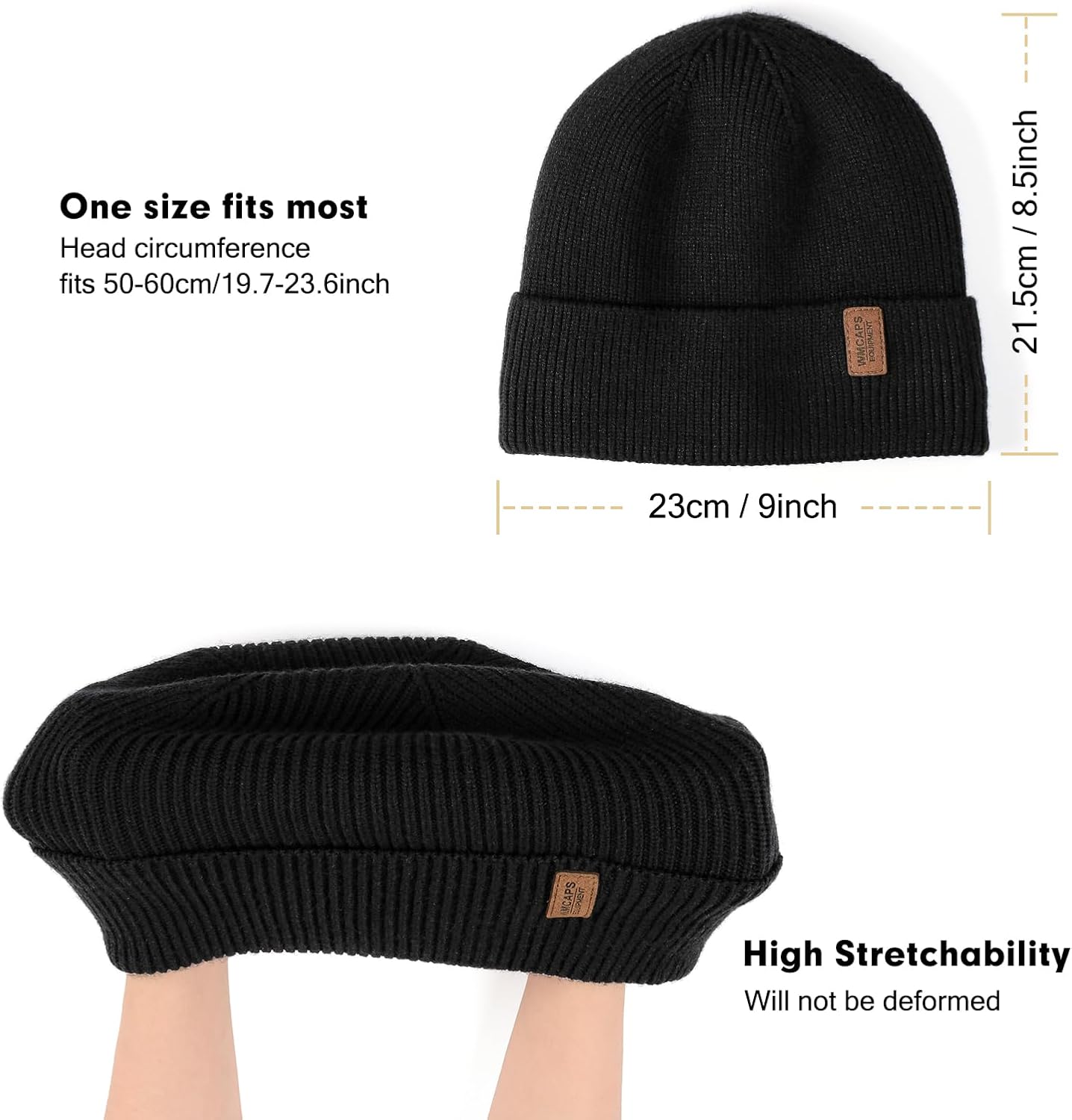 Detalle de Wmcaps Beanie Mütze 8,46 Zoll