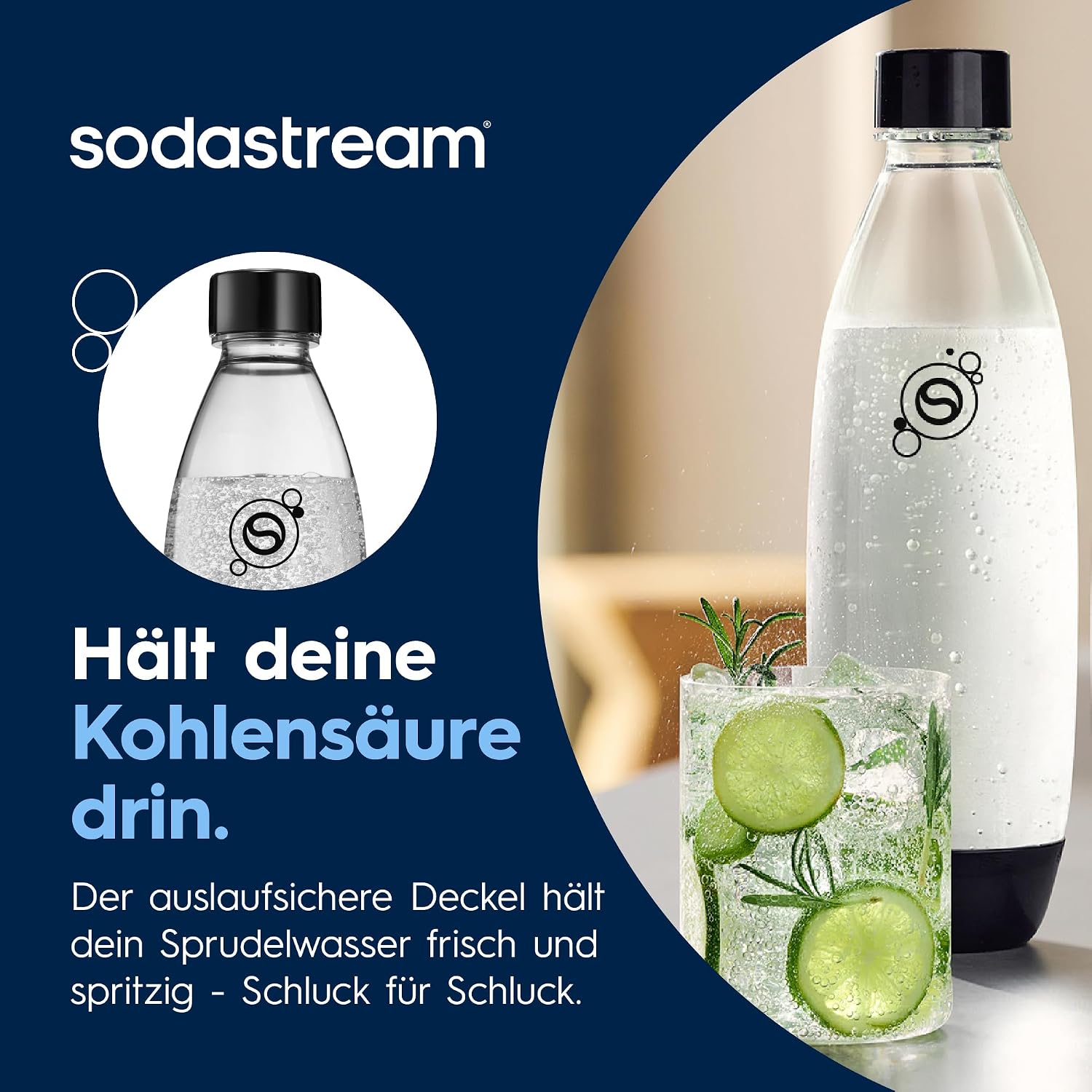 Thumbnail 4 de sodastream FUSE 0,8 L Kunststoffflasche 🥤