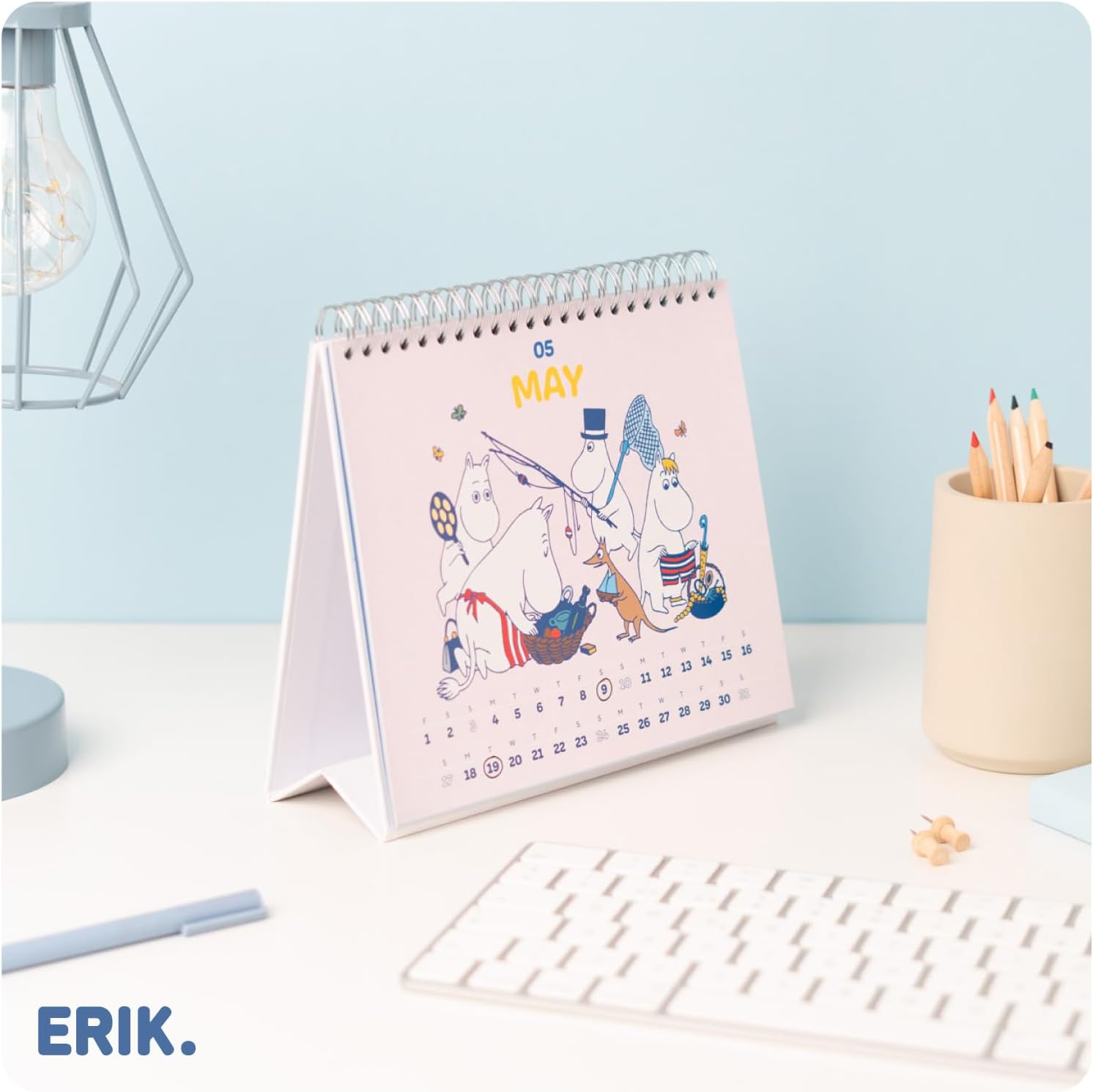 Thumbnail 5 de Calendrier de bureau Moomin 17x20 cm 📅