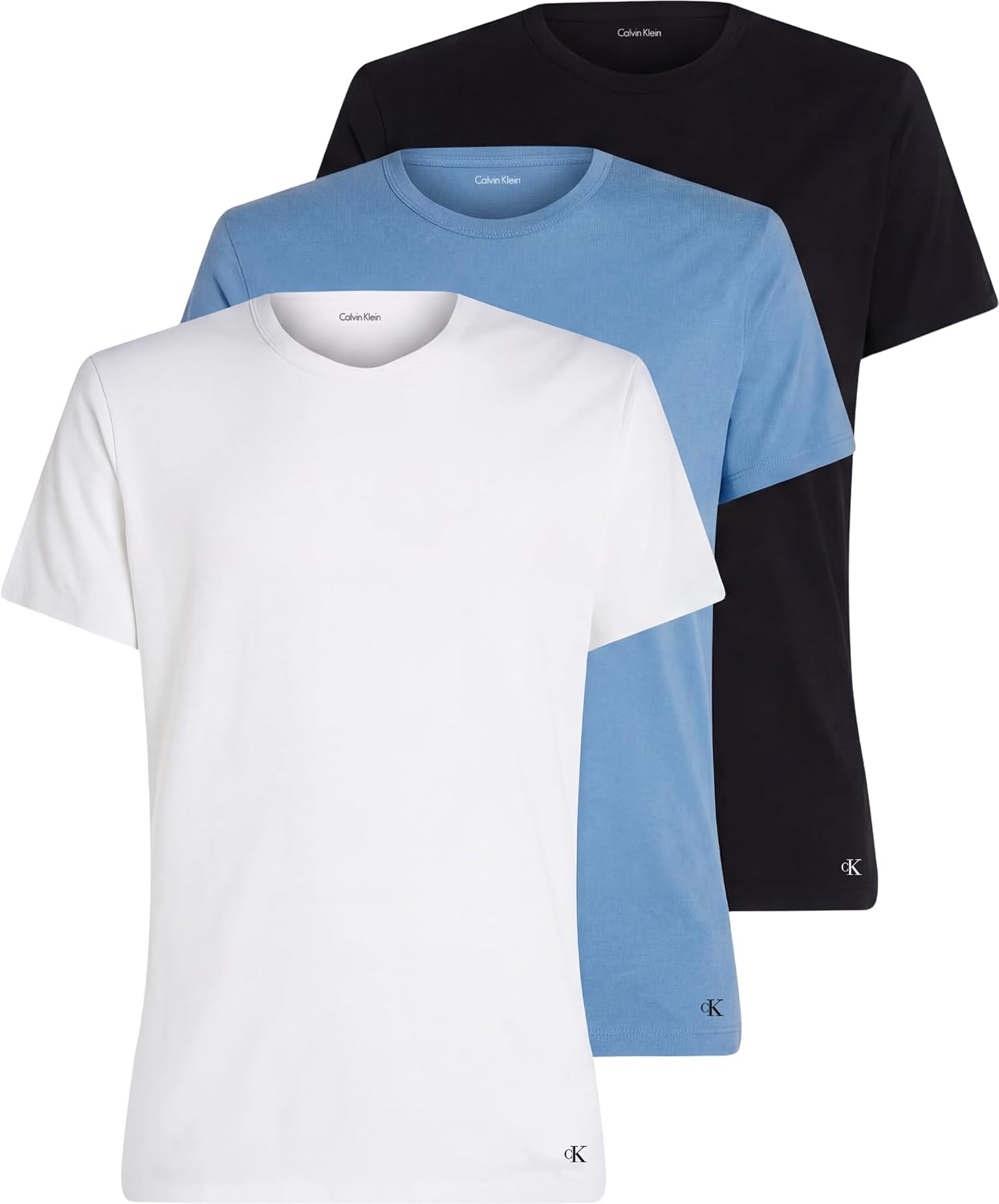 Thumbnail 5 de Calvin Klein T-Shirt Manches Courtes Lot de 3 Homme – Coupe normale et logo discret