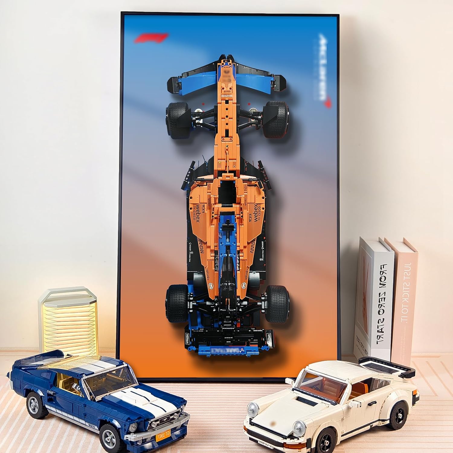 Cadre murale NOVDA F1 McLaren 75x45