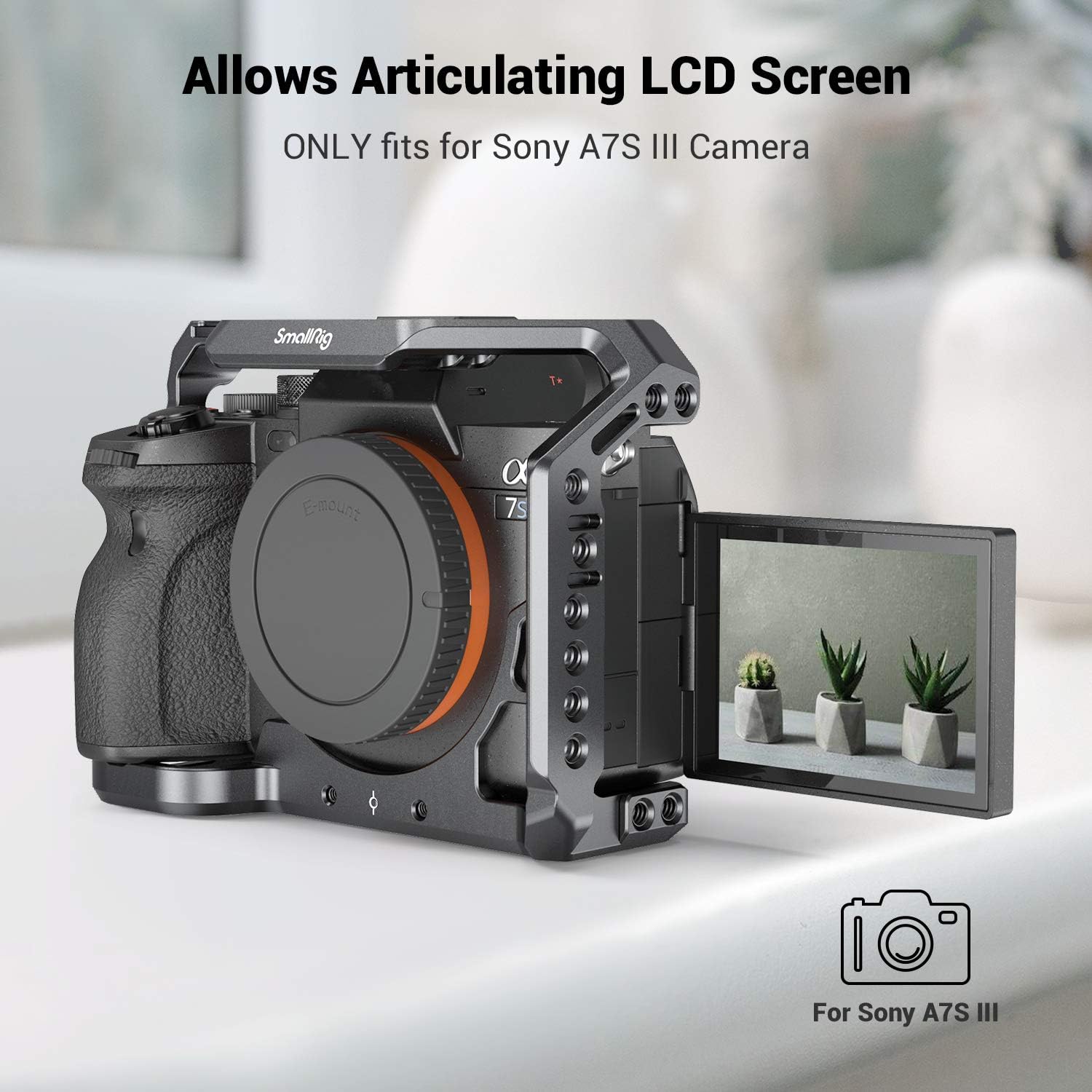Thumbnail 4 de SMALLRIG A1 Cage 2999 Sony A1/A7SIII