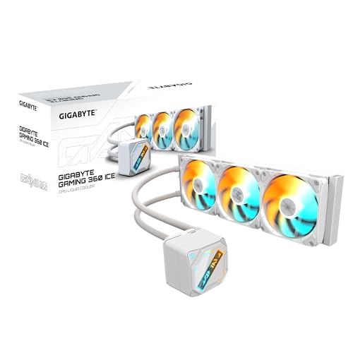 Detalle de GIGABYTE GAMING 360 ICE refrigeración líquida para CPU 360 mm