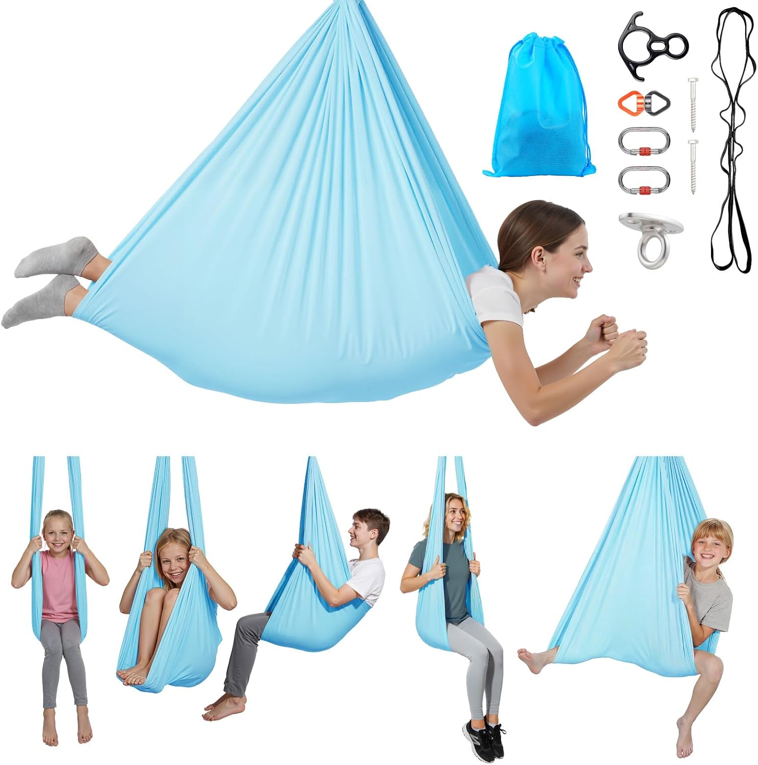 Detalle de VEVOR Sensory Swing, 300 lb Capacity