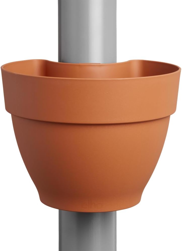 Detalle 2 de Elho Vibia Campana Drainpipe Clicker 40 - Macetero Exterior