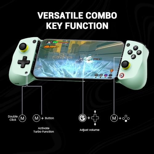 Detalle de GameSir X5 Lite: mando móvil USB-C con palancas Hall y Turbo, para Android e iPhone