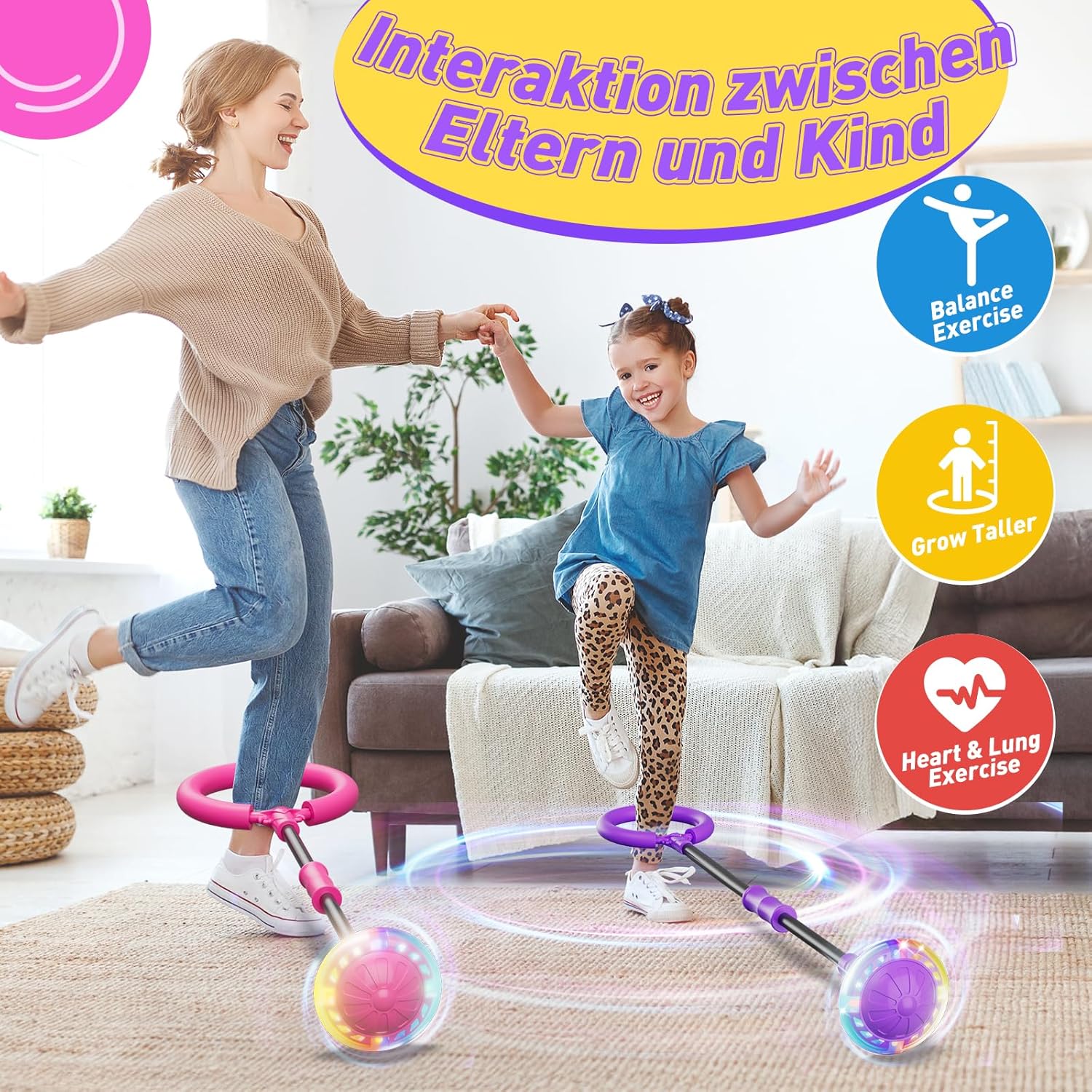 Detalle 2 de Hot Bee Springring Fußkreisel mit Zähler ⛸