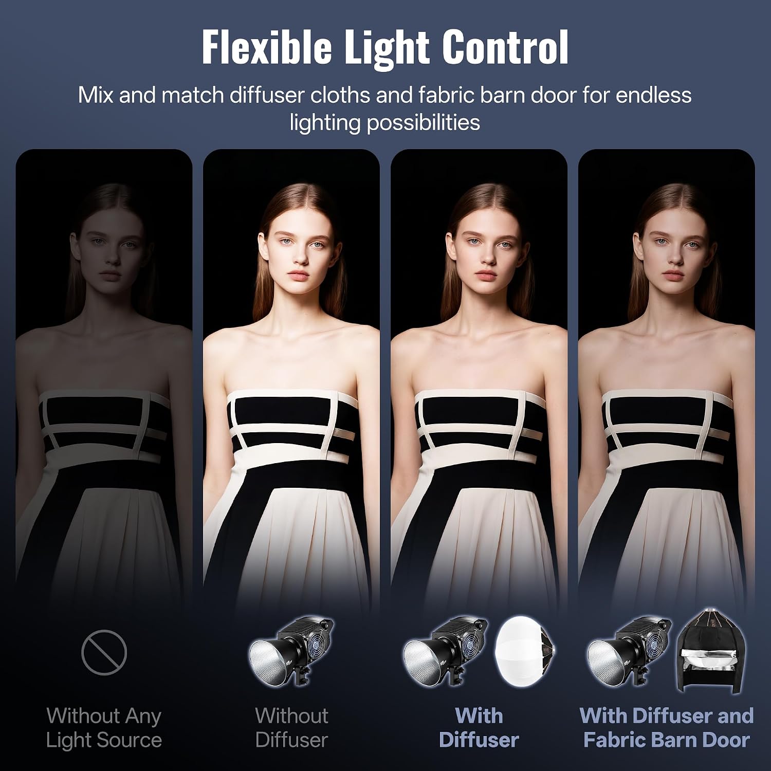 Thumbnail 1 de ZHIYUN Lantern Softbox 85cm with Bowens Mount — Universal 360° Light Diffuser for ZHIYUN X60 / CX100 / G60 / X100 / G200 / G300