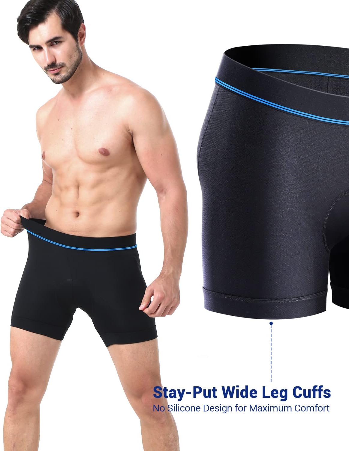 Thumbnail 1 de Sportneer Pantaloni da Ciclismo Imbottiti 82% poliammide