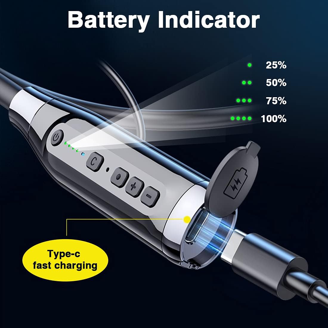 Thumbnail 6 de Nsyee A13 V5.0 Neckband Headphones