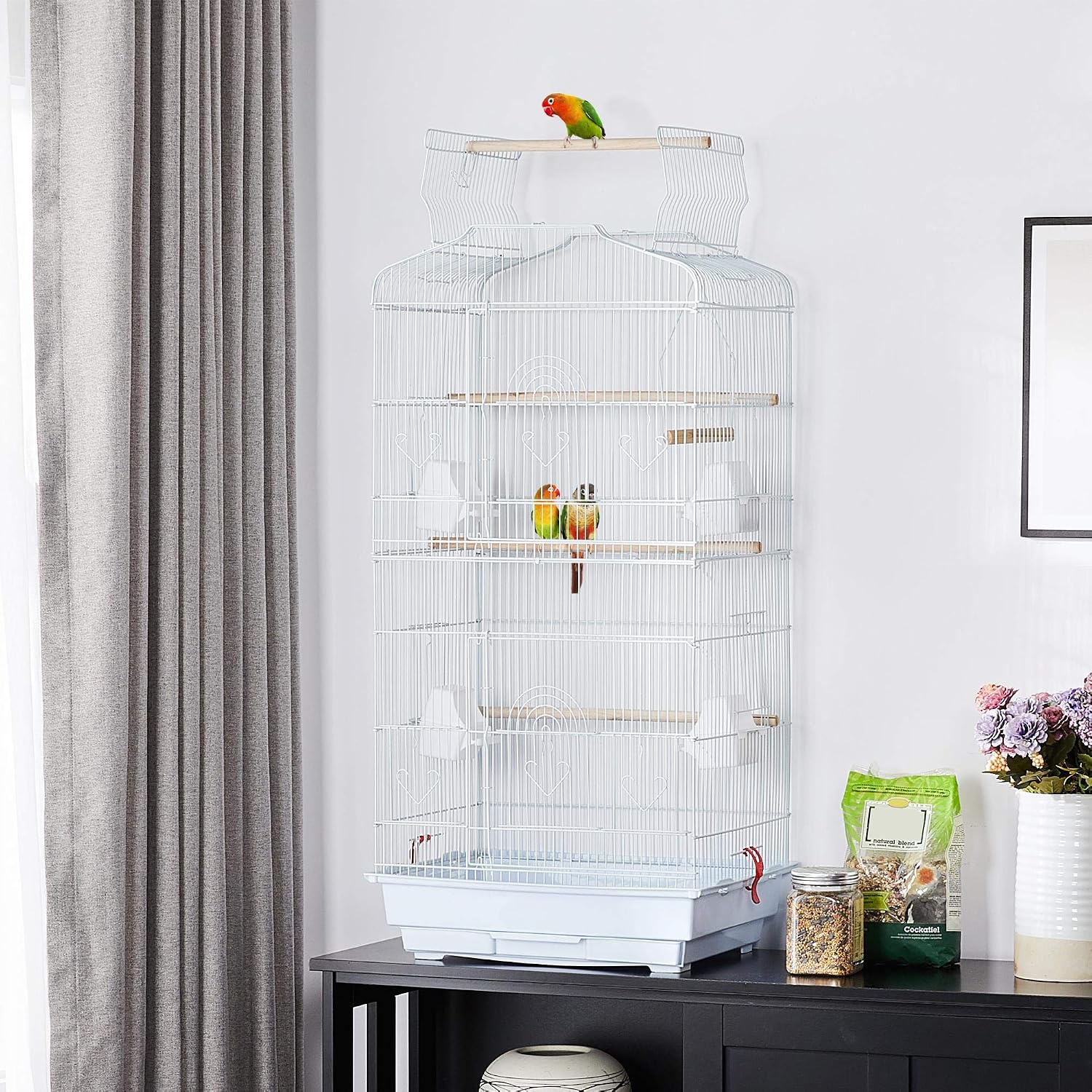 Thumbnail 1 de Yaheetech 104cm Parrot Cage