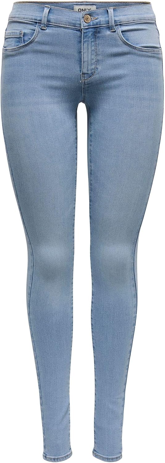 Imagen de ONLY ONLRAIN REG Skinny DNM NOOS Damenjeans blau – figurbetont für Streetwear & Alltag en OfertitasTOP