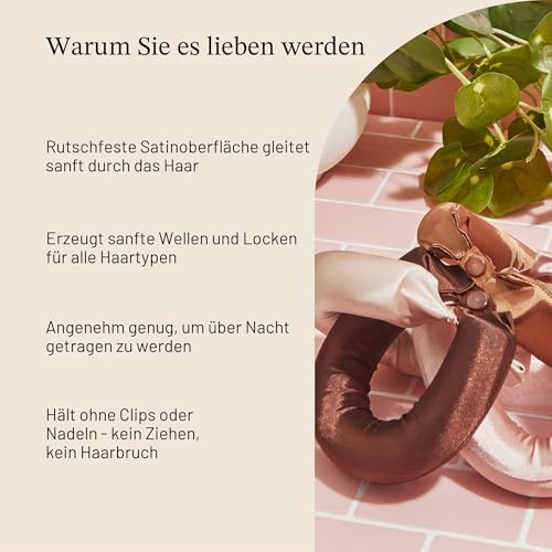 Thumbnail 4 de Kitsch Jumbo Flexi Locken ohne Hitze Rosewood – 4 Stück
