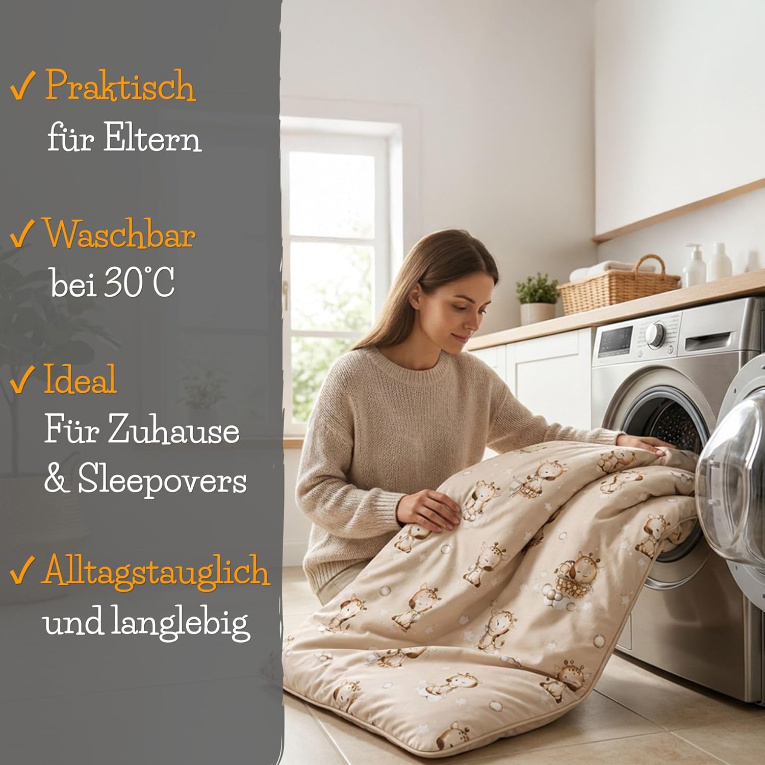 Thumbnail 4 de Schlafsack Kinder 75x140 cm Eulen