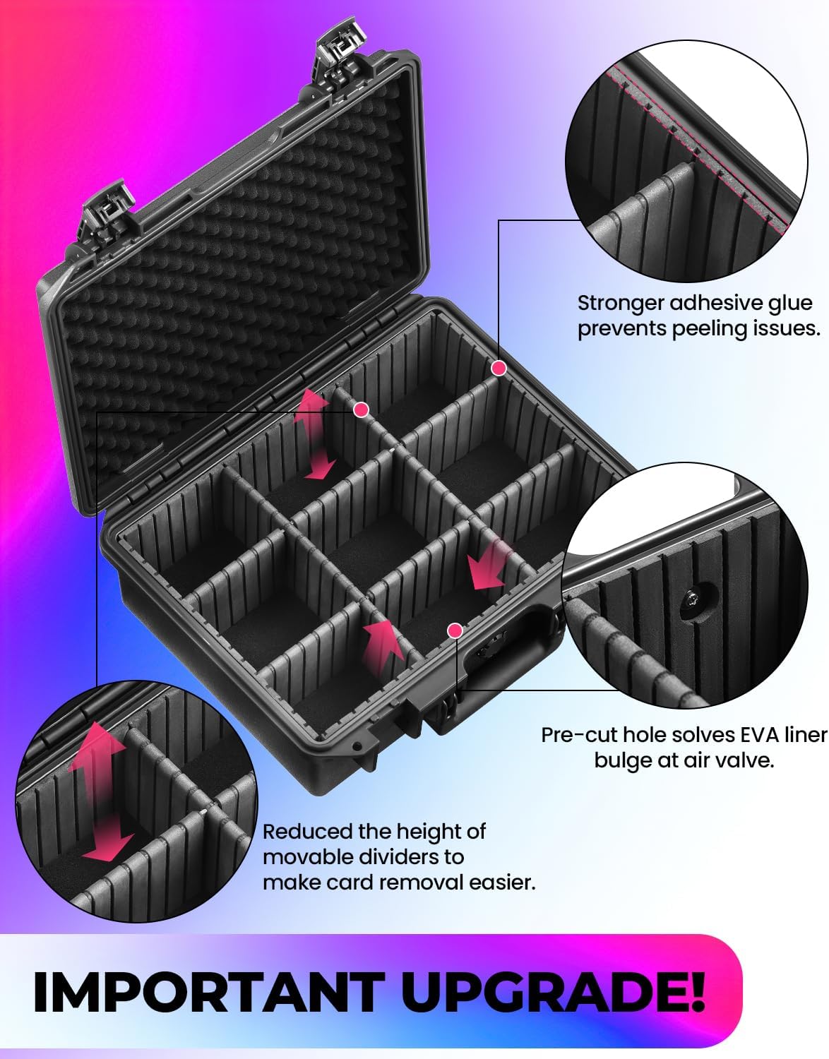 Detalle de Trading Card Storage Case, IP67