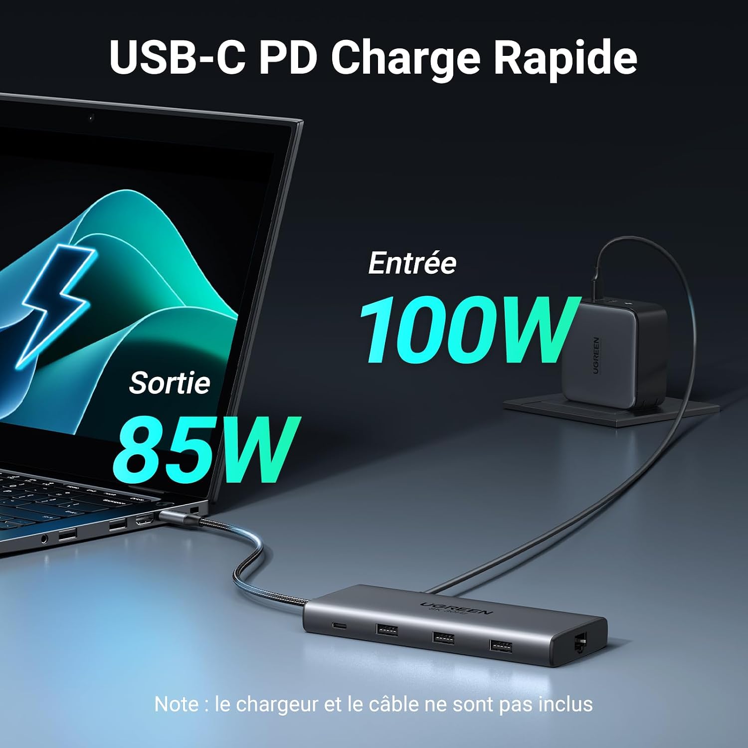 Thumbnail 6 de UGREEN Revodok Pro 210: Docking Station USB-C 10 en 1, Double HDMI