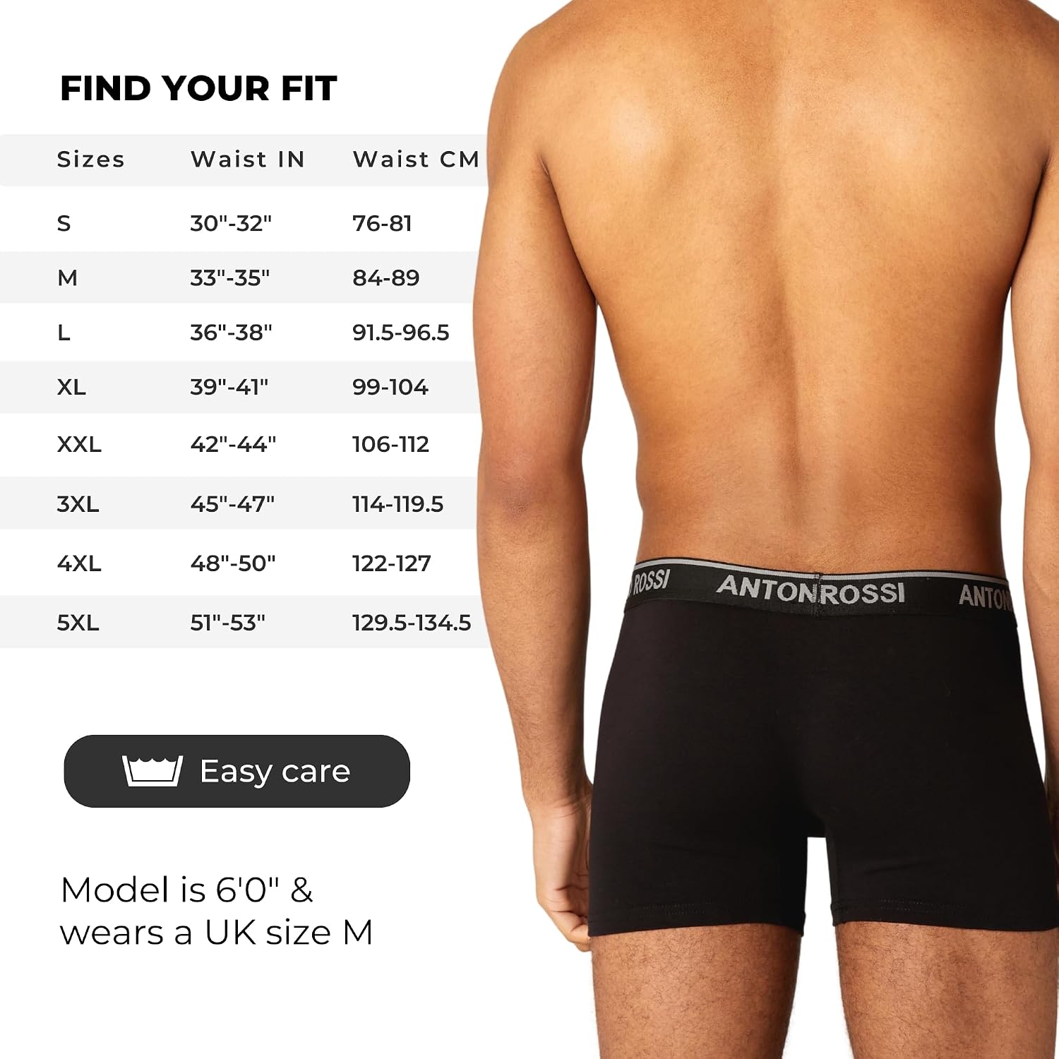 Thumbnail 5 de ANTONIO ROSSI 12-Pack men's boxer hipsters