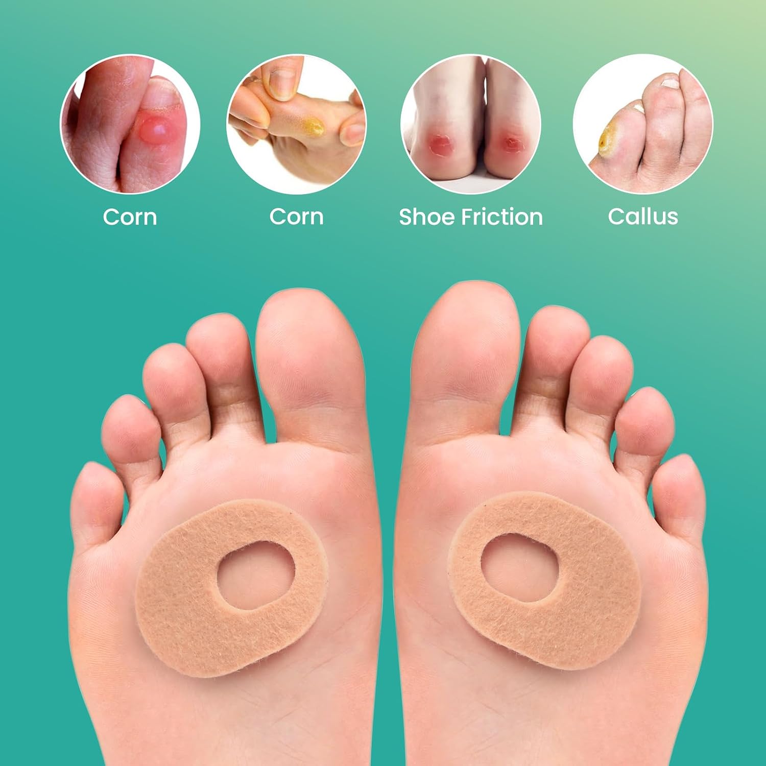 Thumbnail 5 de Welnove 42pcs Callus Pad 42pcs