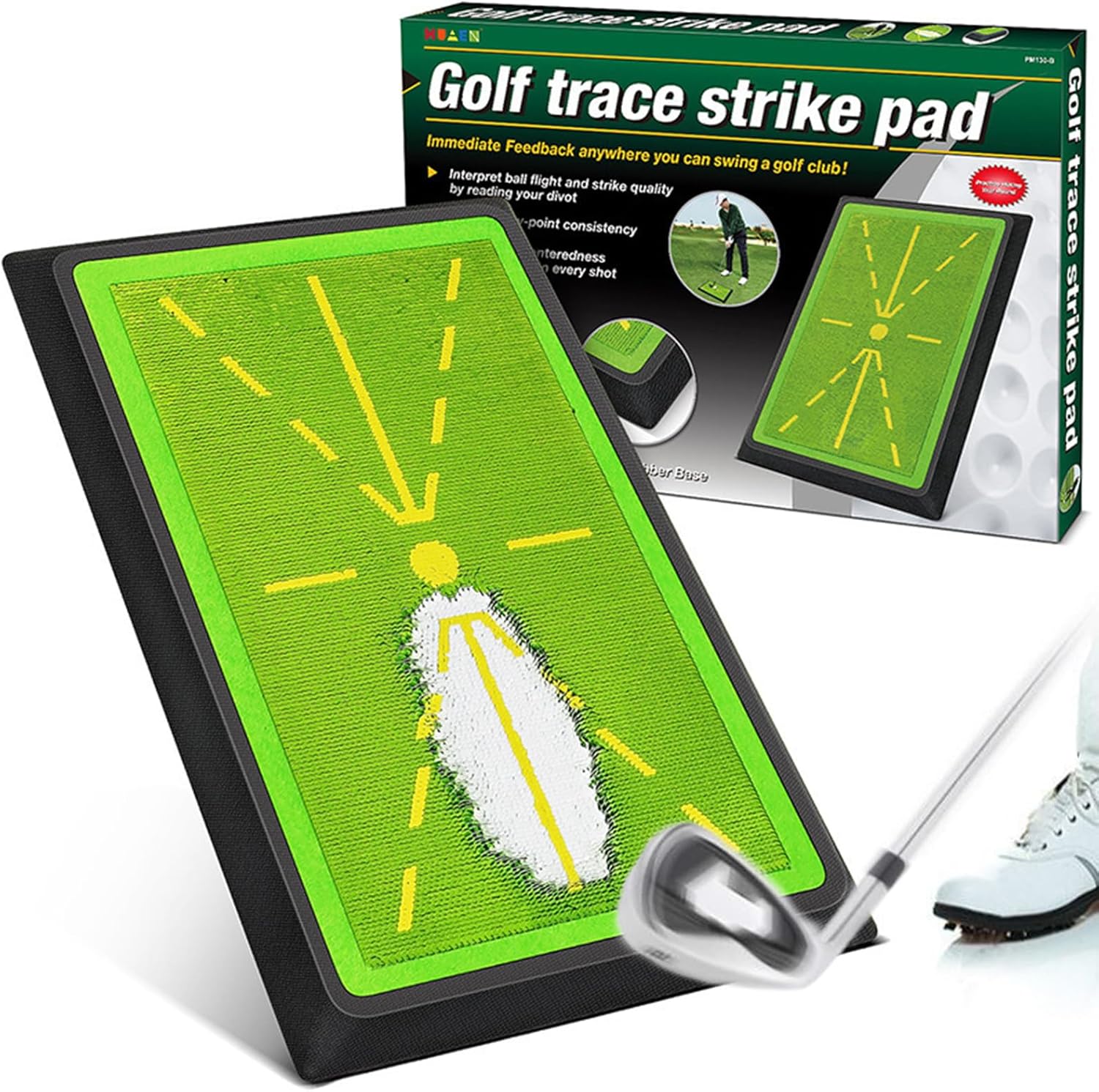 Hirabbi Golf Swing Mat 17.7in ⛳