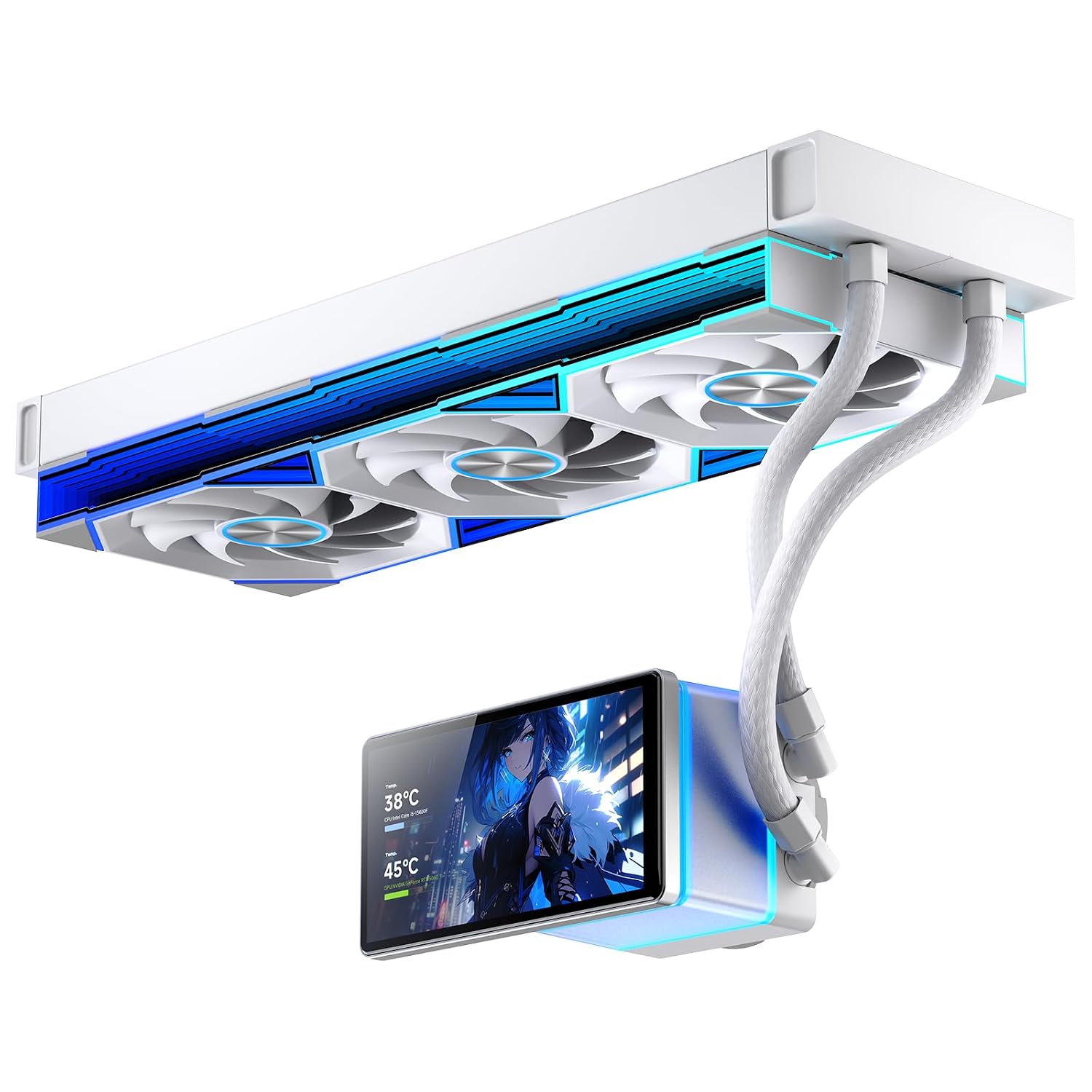 Detalle de TZMRIT PF360 AIO Wasserkühlung 360mm
