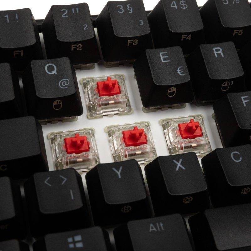 Detalle 2 de Teclado mecánico Ducky Mecha Pro SF con MX Red y RGB personalizable