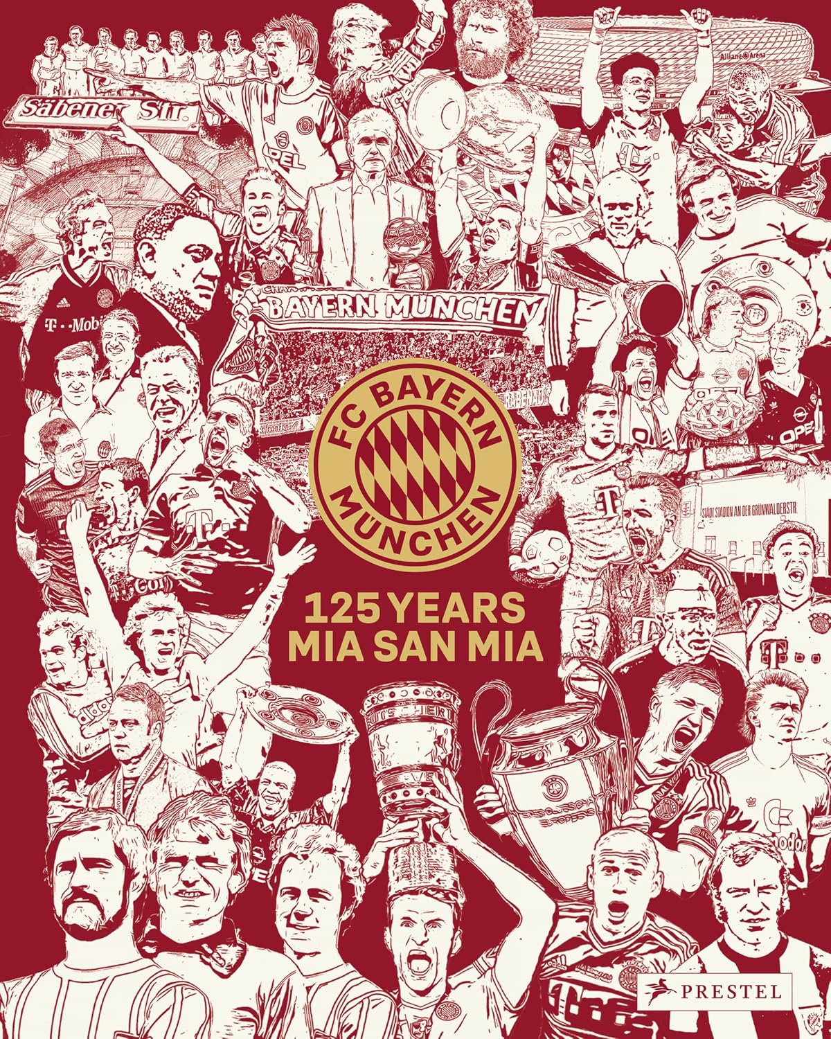 Detalle de FC Bayern Munich 125 Years: Engelstalig boek van 272 pagina’s