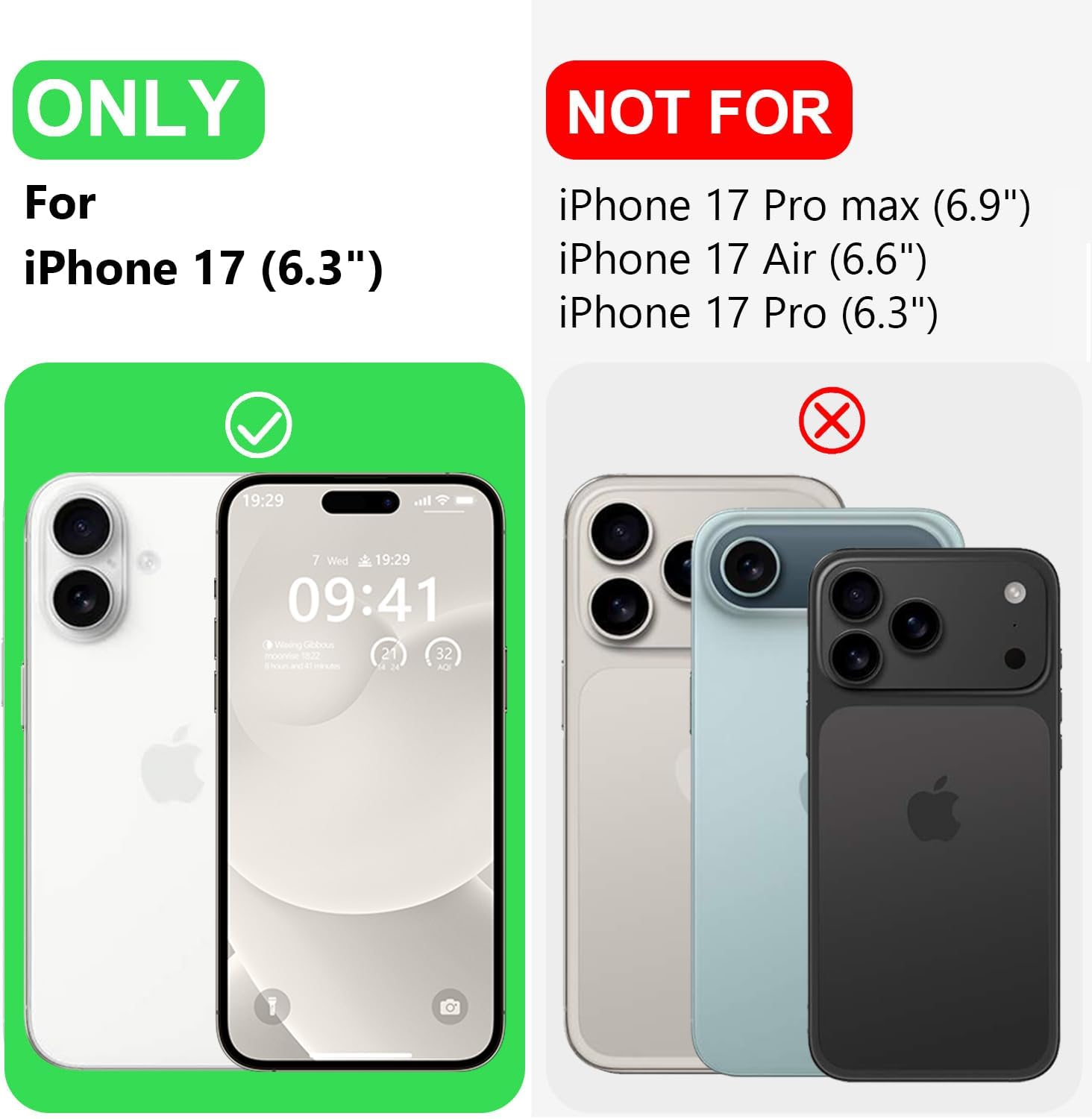 Detalle 2 de LOVE 3000 LO-1728 iPhone 17ケース 6.3インチ対応 プレミアムシリコン・MagSafe対応