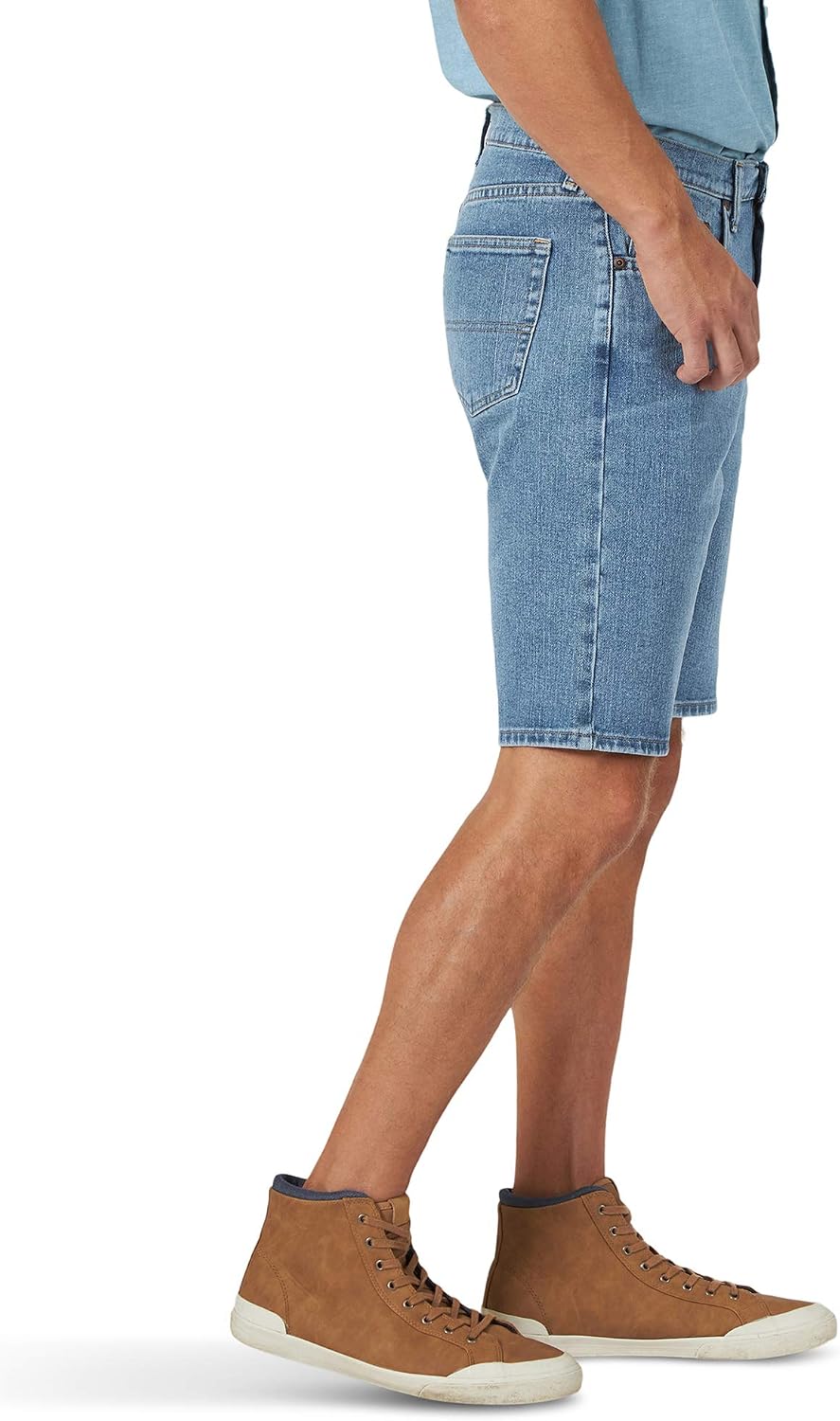 Detalle 1 de Wrangler Shorts en Jean Homme – coupe décontractée et polyvalente