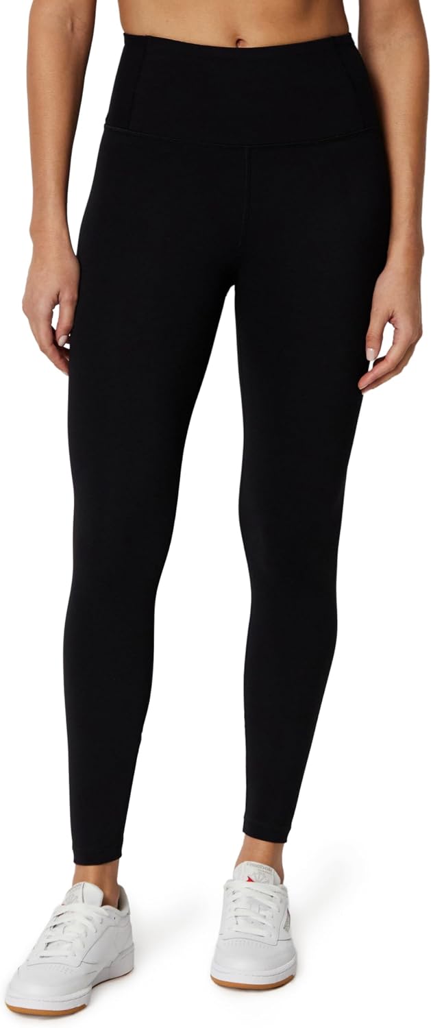 Detalle 2 de Amazon Essentials Leggings da Allenamento Power Sculpt a Vita Alta – 7/8, intern o gamba 63,5 cm, Donna