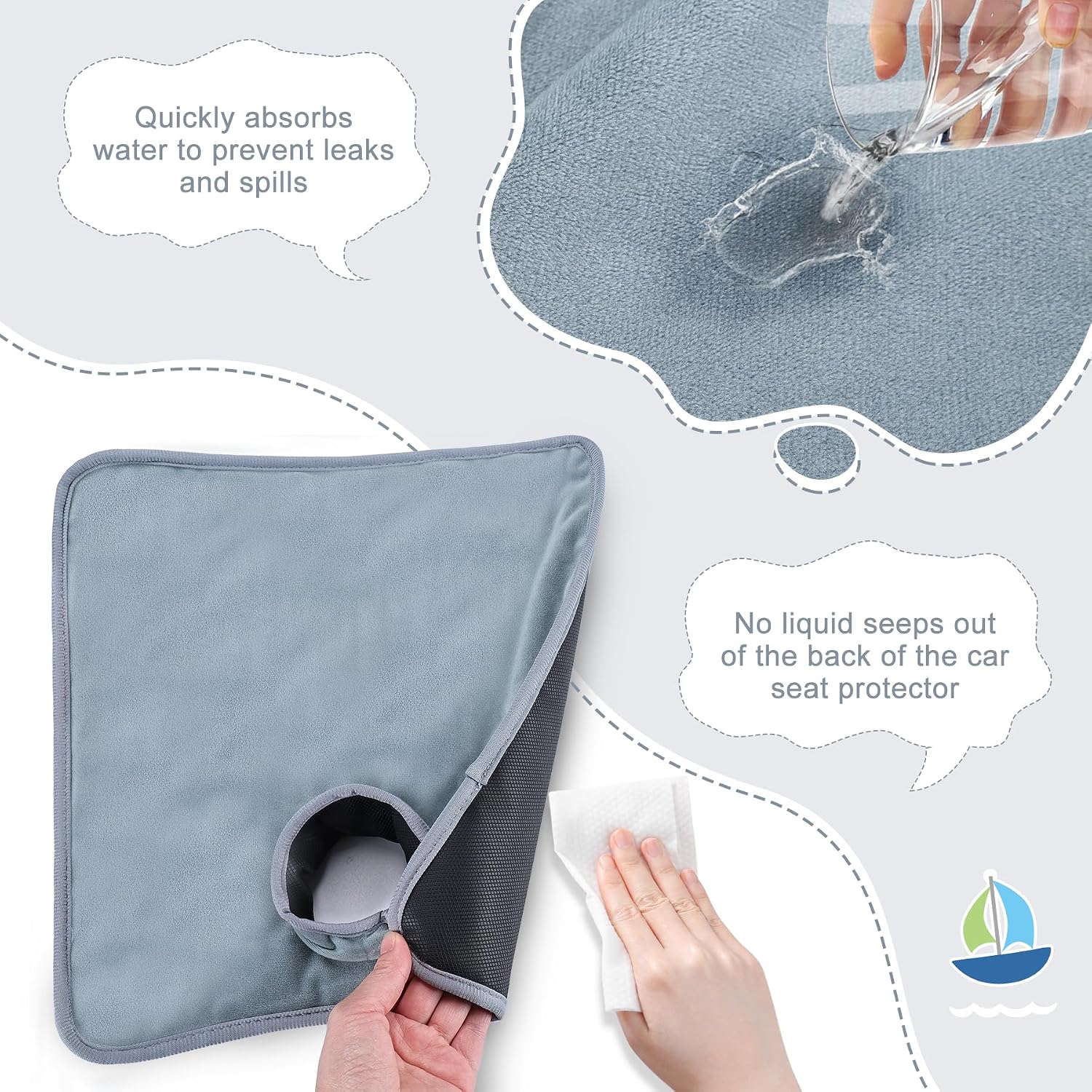 Thumbnail 4 de Babepets Car Seat Protector Covers