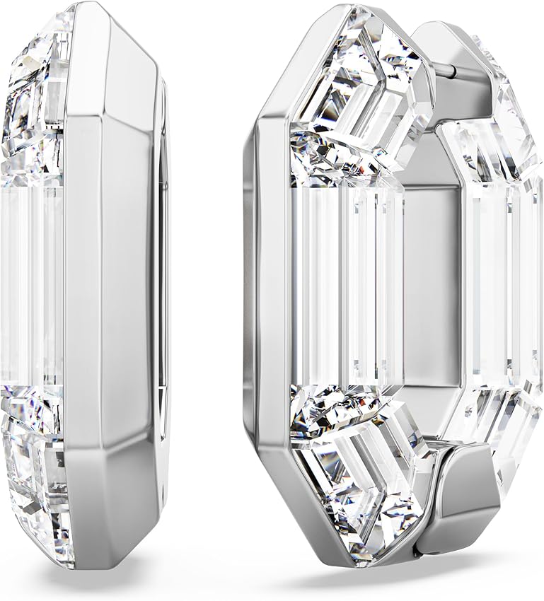 Thumbnail 3 de Swarovski Lucent Pendientes aro Pequeños 1 par
