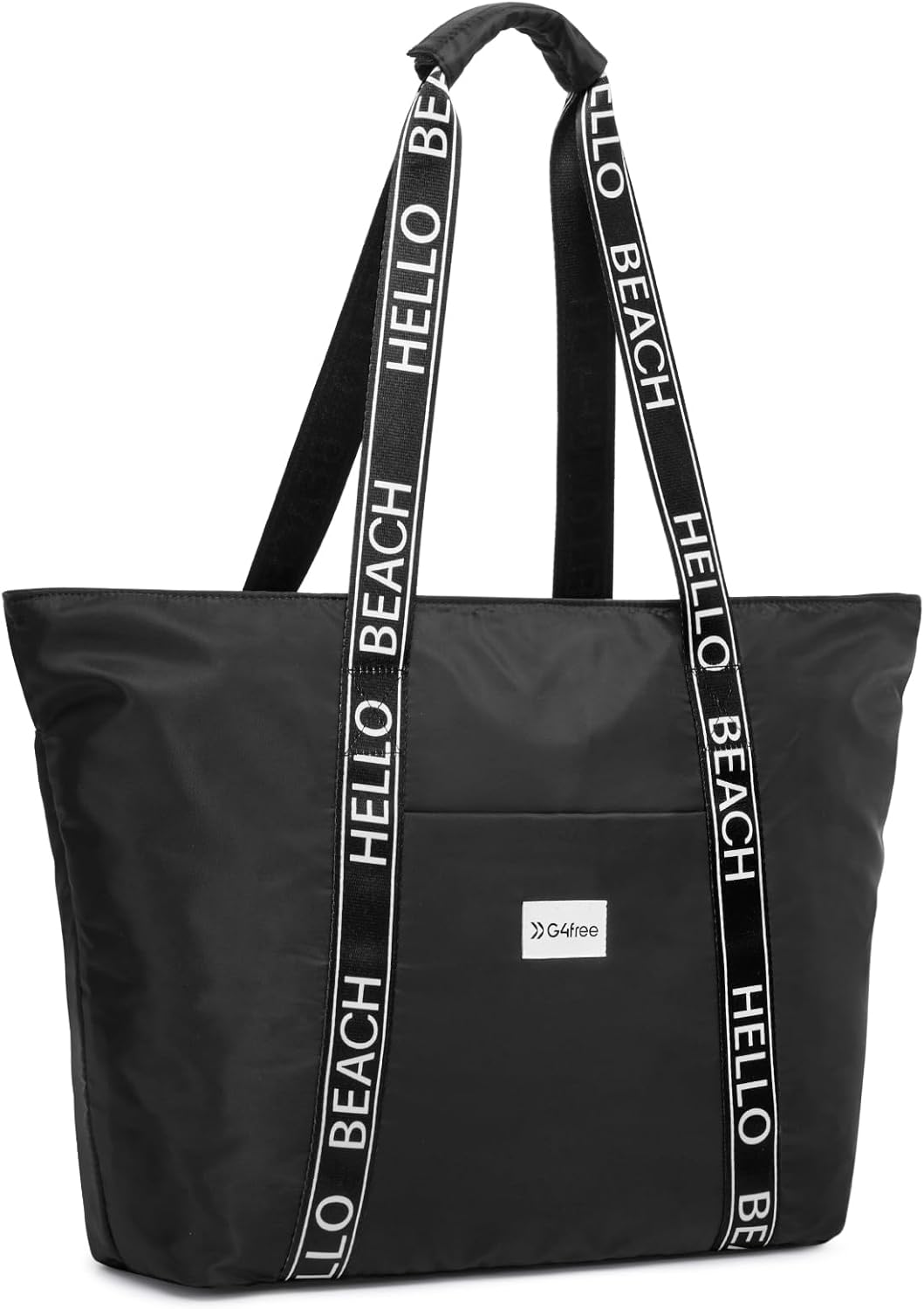 Detalle de G4Free 30L/50L Waterproof Beach Bag for Women – Large Capacity Sport Tote with Wet Compartment