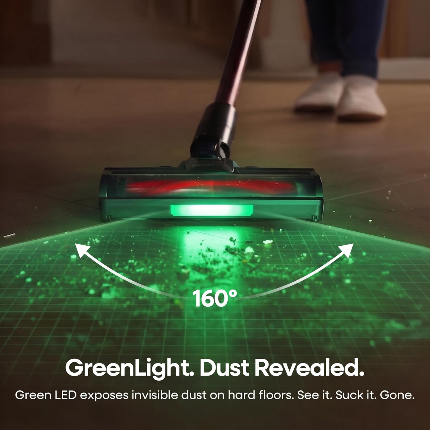 Thumbnail 4 de FAMIVAC FV3 Cordless Vacuum Cleaner: 60KPa power, 50min run time, foldable reach