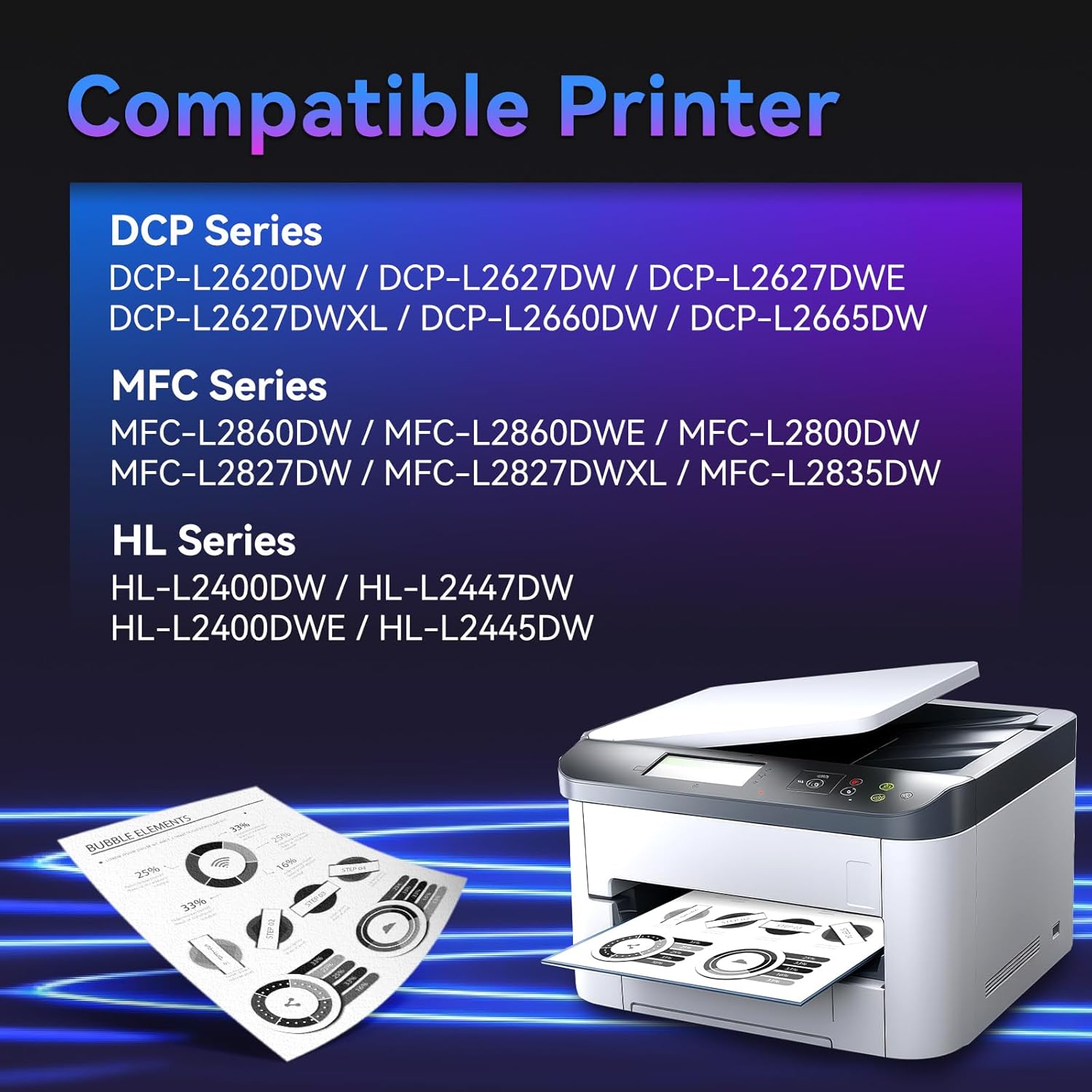 Detalle 2 de ZIPRINT TN2510XL tóner negro 3.000 páginas