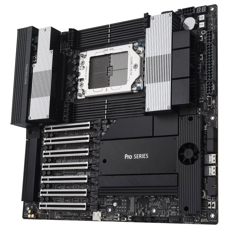 Thumbnail 3 de ASUS Pro WS WRX90E-SAGE SE: placa base workstation con soporte para AMD Ryzen Threadripper PRO 7000 WX