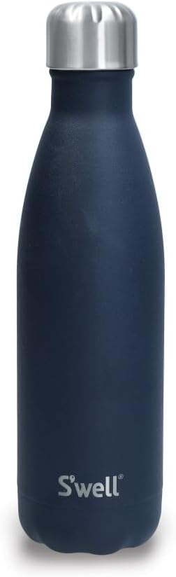 Detalle de S'well Azurite 500ml Insulated Stainless Steel Bottle for Hot and Cold Drinks