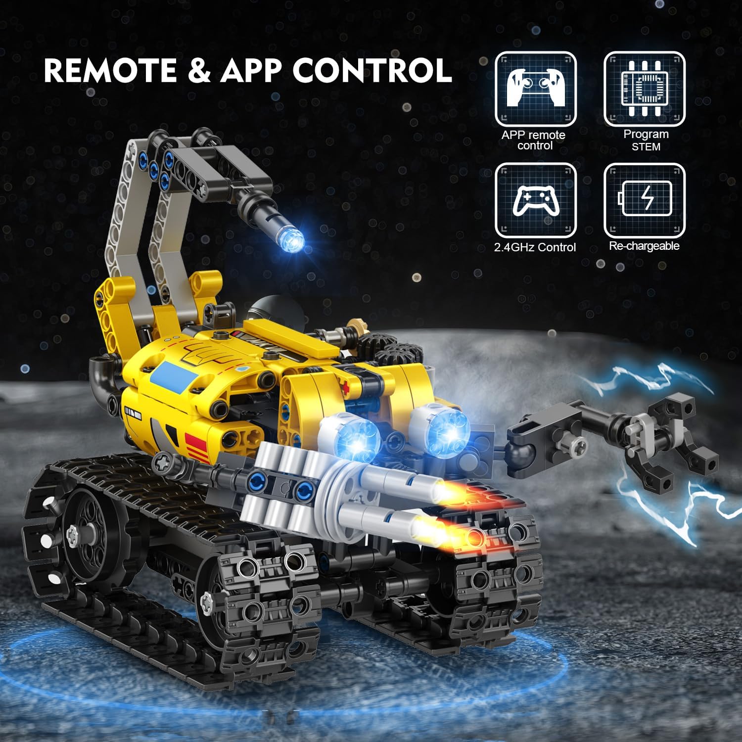 Thumbnail 2 de CUBIMANA Technik Roboter 560 Stück 🤖