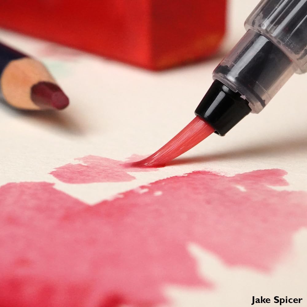 Thumbnail 8 de Derwent Push Button Waterbrush Assorted Set 🖌️