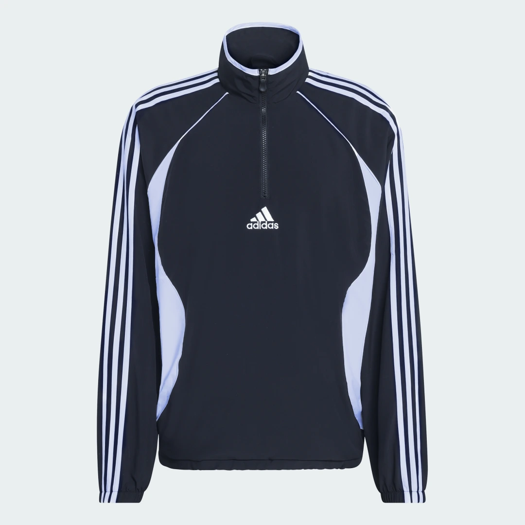 Thumbnail 3 de Sudadera con cremallera hasta el pecho Teamgeist de Adidas (negro)
