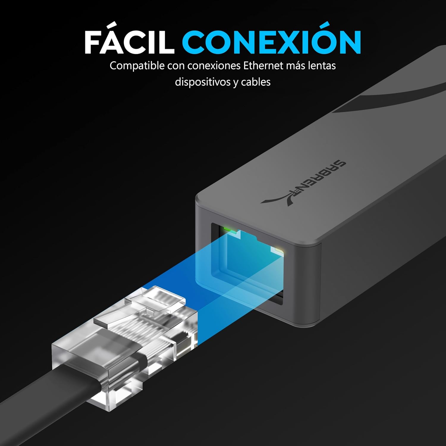 Thumbnail 5 de SABRENT NT-25GA Adaptador USB‑C 2,5 Gbps