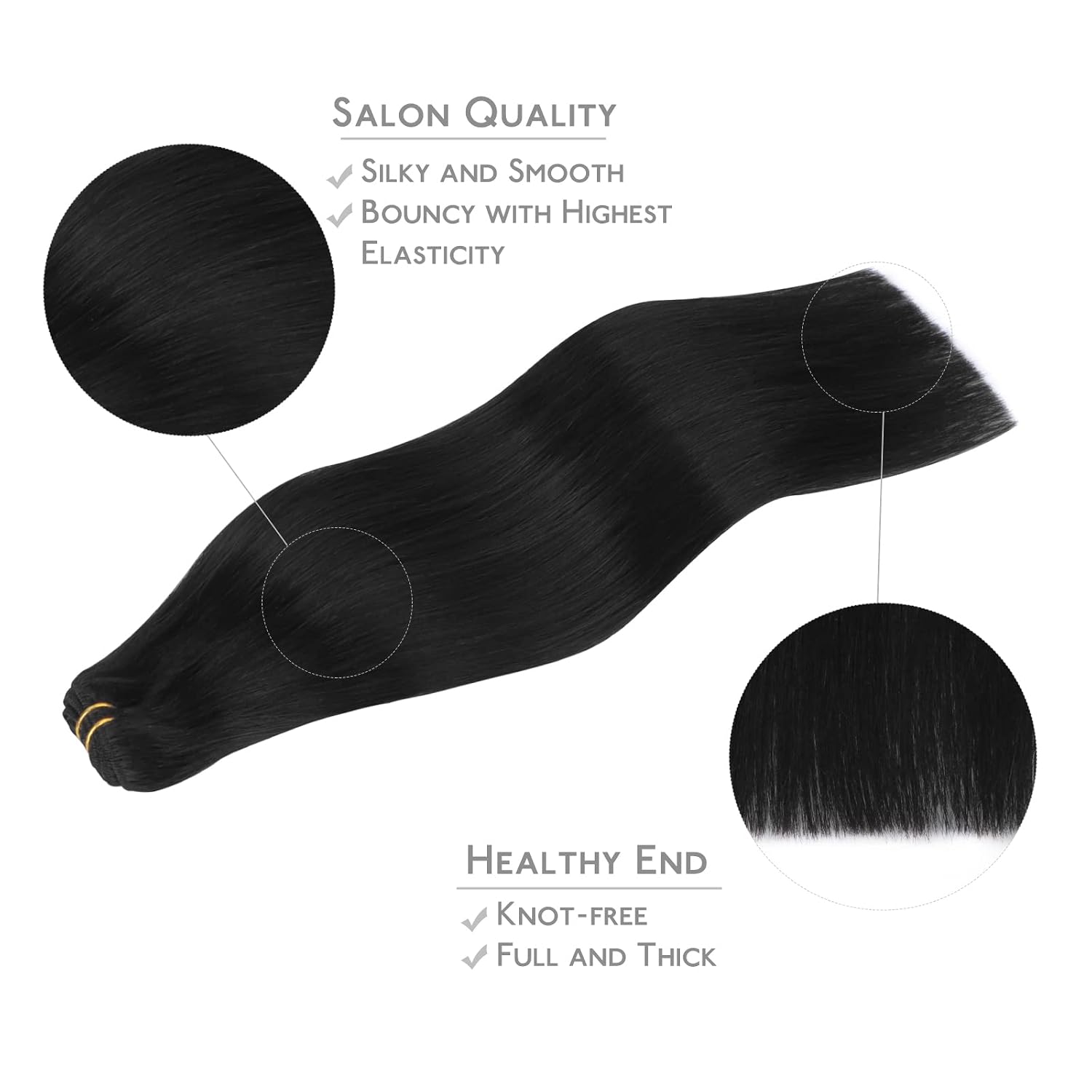 Thumbnail 4 de WENNALIFE 24 Inch Sew‑In Remy Hair 120g
