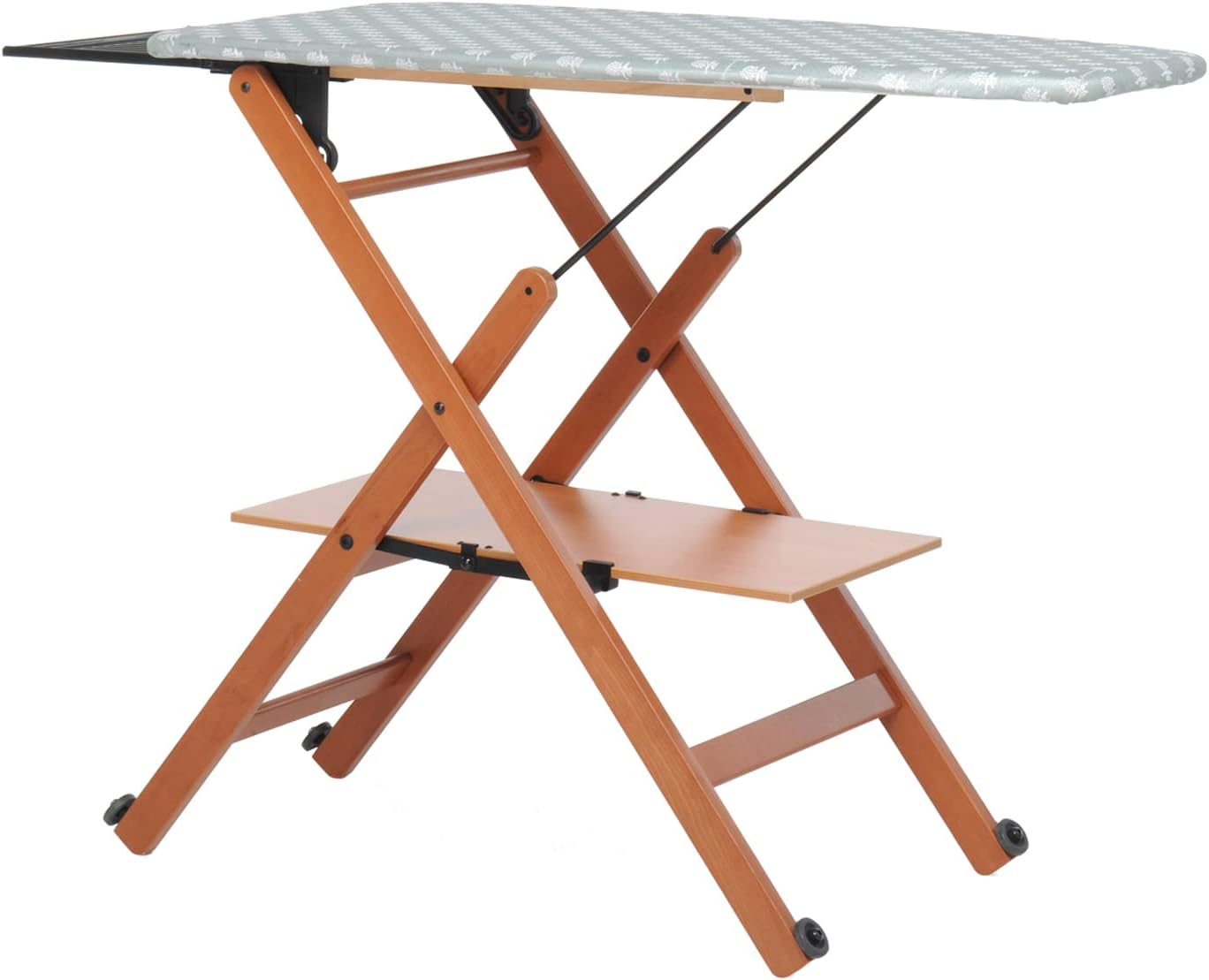 Thumbnail 6 de Foppapedretti Asse da stiro Assai: tavola in legno di faggio verniciato naturale, pieghevole