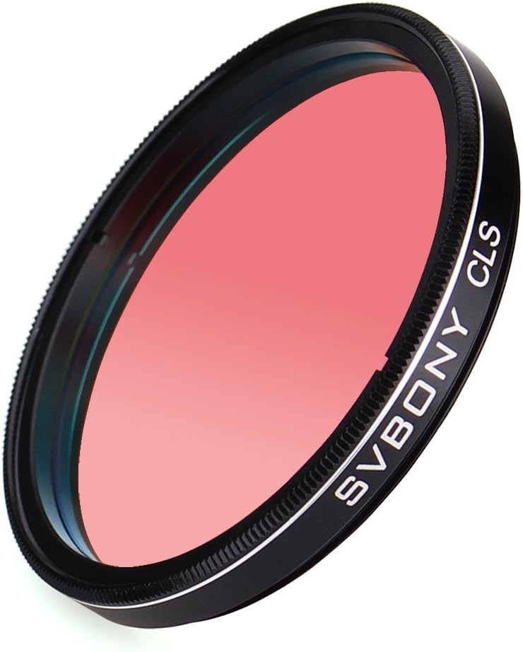 Detalle de SVBONY Teleskop-Filter 2" CLS-Filter (CLS, 2 Zoll) für DSLR und CCD – für OIII, H-Alpha & Co.
