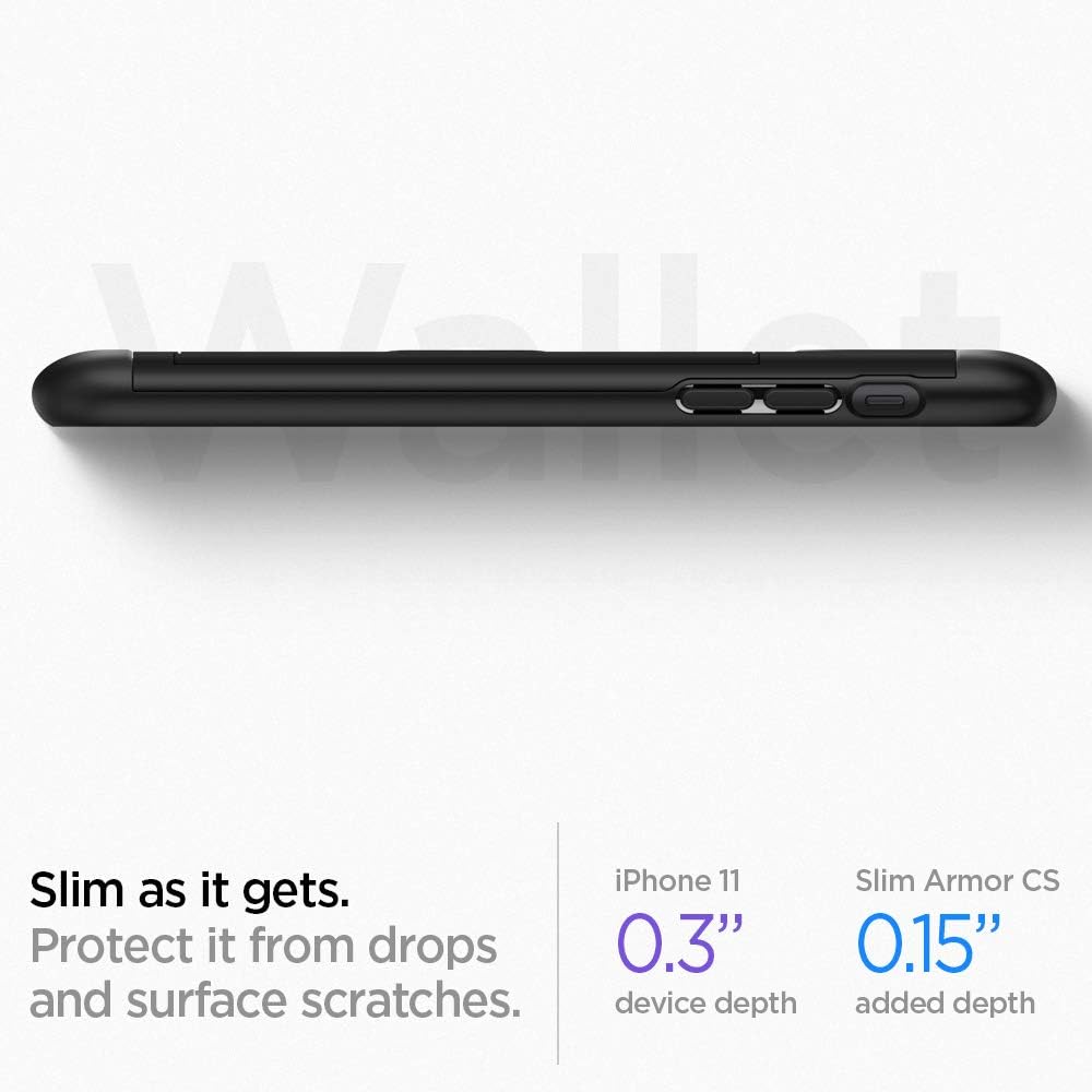 Thumbnail 4 de Spigen Slim Armor CS iPhone 11 coque noire