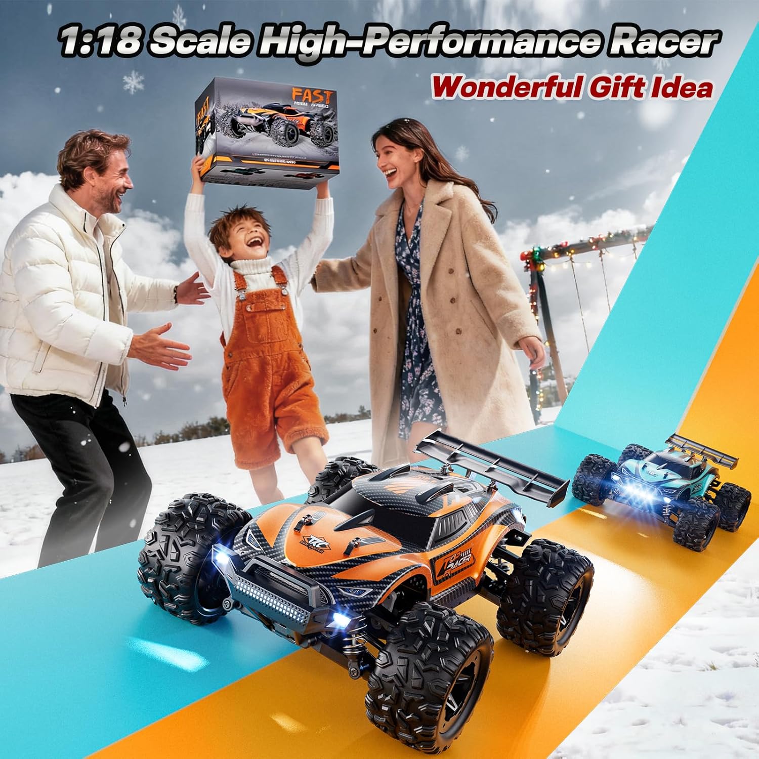 Thumbnail 6 de HOMETALL 1:18 38 KPH RC Truck
