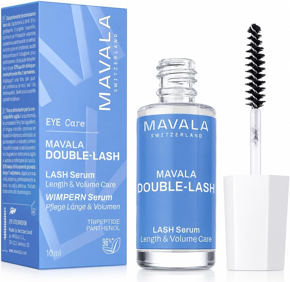 Detalle de Mavala Double-Lash (MA6HL) trattamento per ciglia più lunghe, dense e forti
