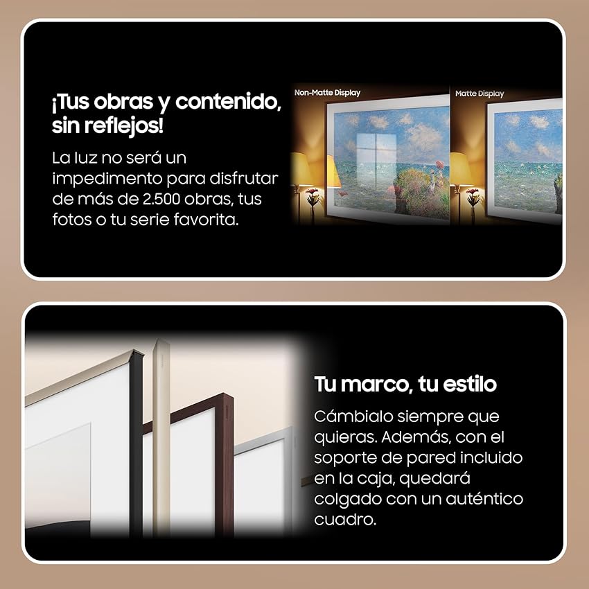 Thumbnail 4 de Samsung TV The Frame LS03F 65" 4K — 100% volumen de color